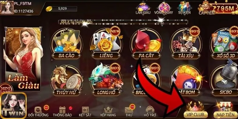 Bộ sưu tập game hoành tráng hội tụ tại Twin68