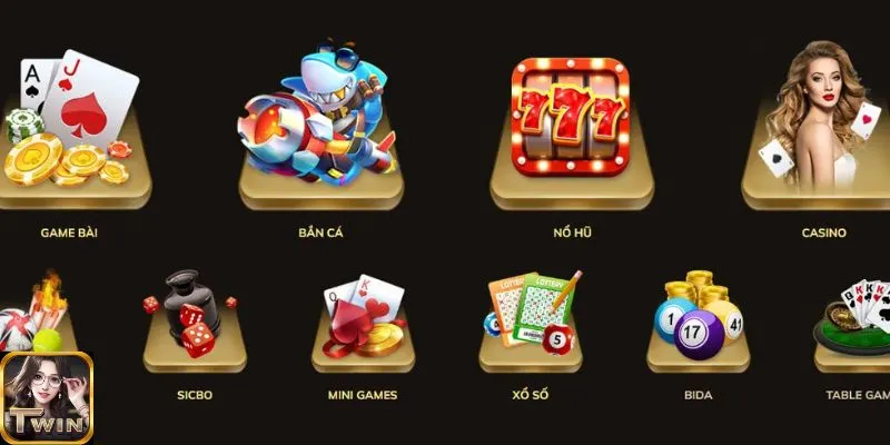 Twin68 mang đến các loại game bài truyền thống đến hiện đại
